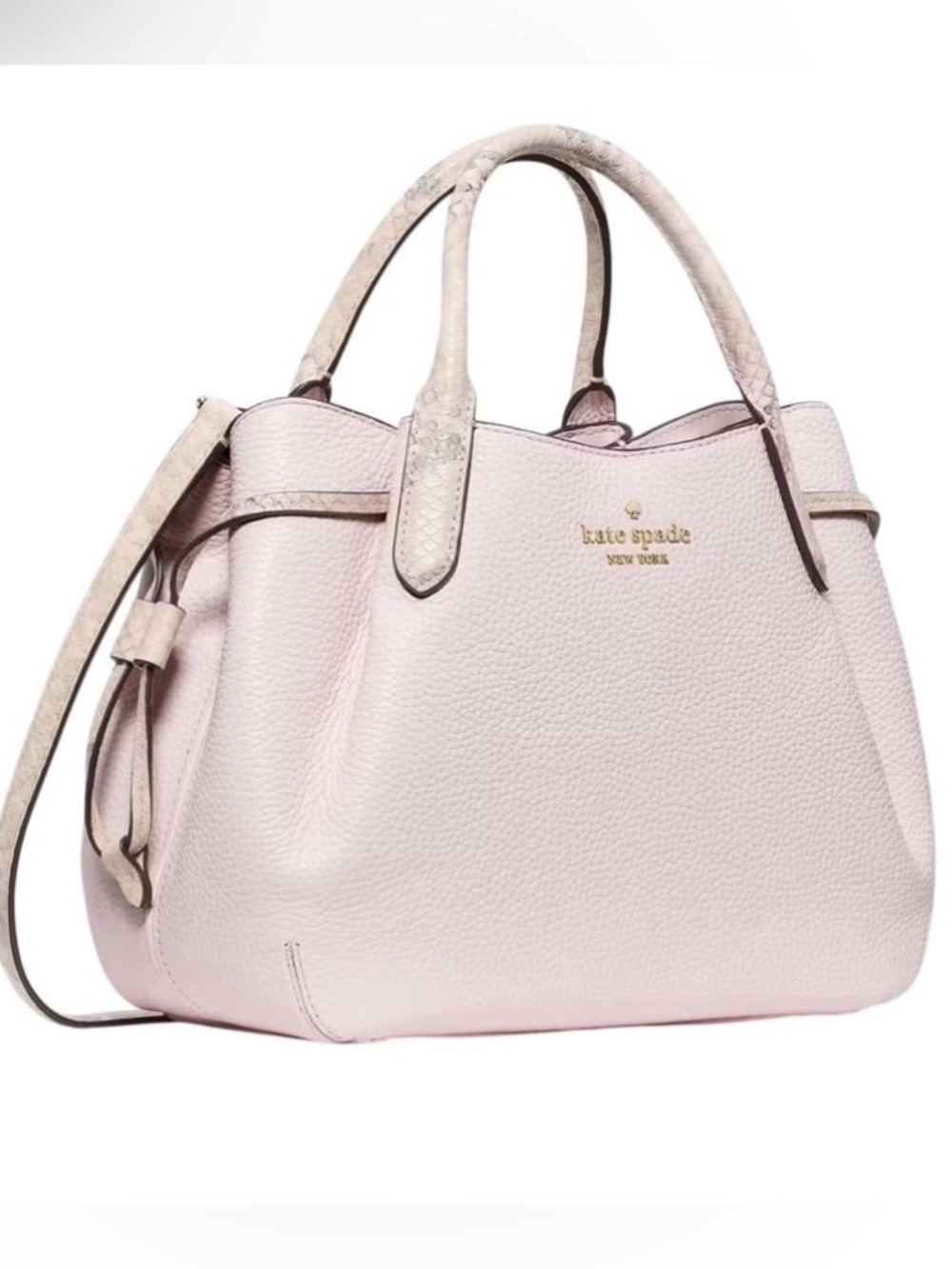 NWT - Kate Spade Dumpling Pebble & Snake Small Satchel